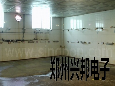 IC卡水控機(jī)在中國平煤神馬能源化工集團(tuán)十二礦職工浴室安裝現(xiàn)場(chǎng)